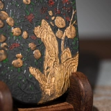 Шанлианское озеро ручка, весенние цветы и осенние фрукты, мастер и ремесленные ремеселки из чернила