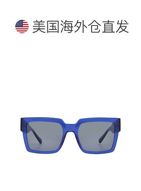 自营Calvin Klein Blue Square Unisex Sunglasses CKJ23622S 400