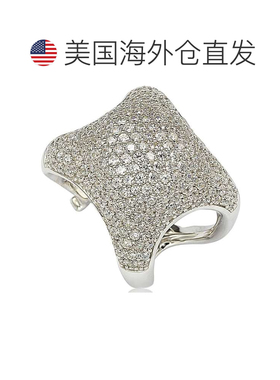 自营Suzy Levian Sterling Silver Pave Cubic Zirconia Standup
