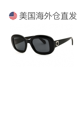 自营salvatore ferragamoSF2038SE 001黑色/深灰色-黑色 美国奥莱