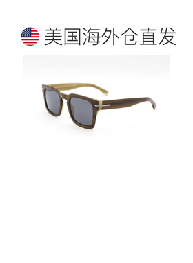 自营hugo bossBOSS 1625/S 0QGX IR米色条纹/灰色米色条纹 美国奥