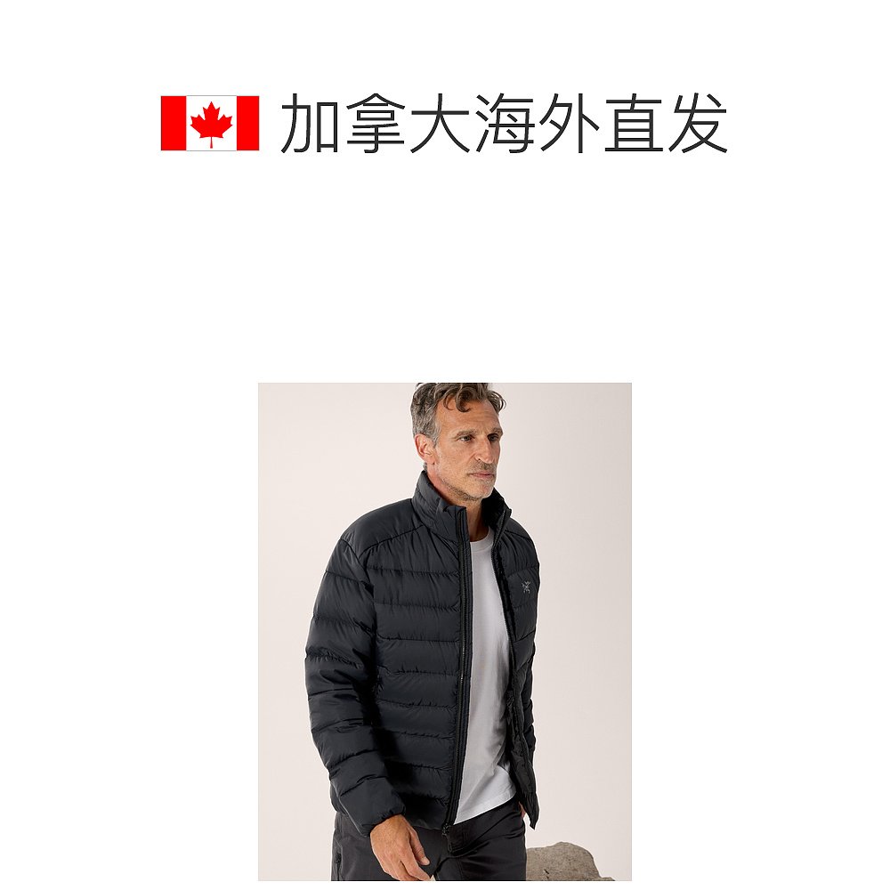 加拿大直邮始祖鸟Thorium Jacket男士户外防风保暖羽绒服 - 图1