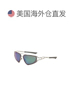 自营Nike Unisex 63 mm Silver Sunglasses - silver 美国奥莱直