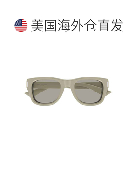 自营saint laurentSl 801 Bold Square Frame Sunglasses - grey