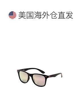 自营Fila女式53毫米黑色太阳镜-黑色 美国奥莱直发