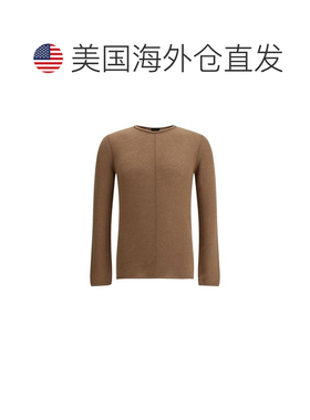 自营Prada Cashmere Men's Sweater - brown 美国奥莱直发