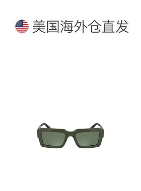自营calvin klein凯文克莱醋酸酯女式太阳镜-绿色 美国奥莱直发