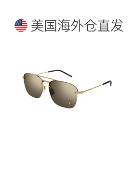 自营saint laurentSL309M 008青铜/棕色闪光59mm-青铜 美国奥莱