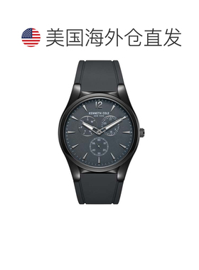 自营Kenneth Cole Men's Classic 44mm Quartz Watch - grey 美国