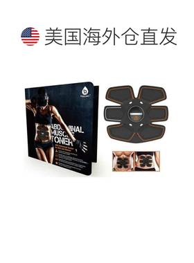 自营pursonic腹部肌肉爽肤水按摩器-黑色 美国奥莱直发