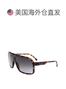 自营 Carrera男式99毫米灰色太阳镜-哈瓦那 美国奥莱直发卡雷拉