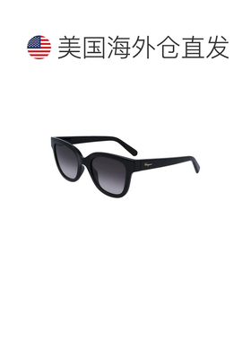 自营salvatore ferragamoFerragamo女士SF1066S 52mm太阳镜-黑色