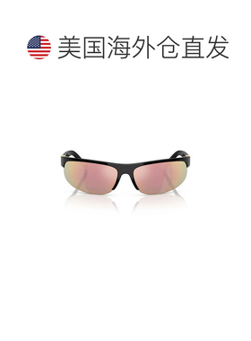 自营miu miu0mu A02s Semi-Rimless Black Frame Sunglasses - pi