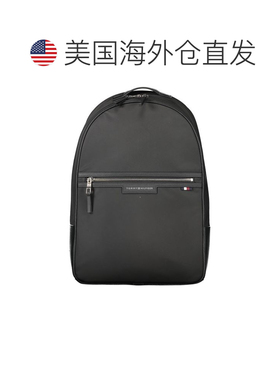 自营Tommy Hilfiger Polyester Men's Men's Backpack - black 美