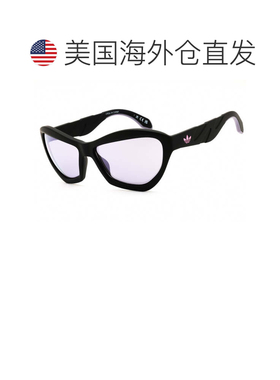 自营adidasOR0095 02Z哑光黑色/紫罗兰色镜面-哑光黑色 美国奥莱