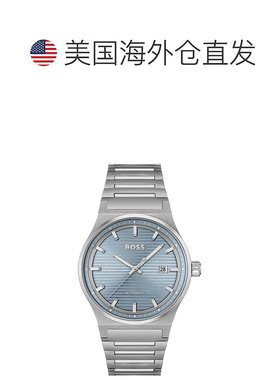 自营Hugo Boss Stainless Steel Dress Men's Watch - gray 美国