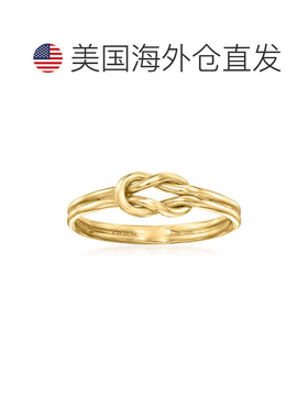 自营RS Pure by Ross-Simons 14kt 黄金结戒指 - 黄色 美国奥莱直