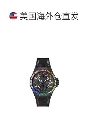 自营Guess Synthetic Dress Men's Watch - black 美国奥莱直发