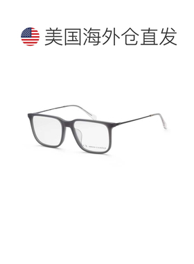 自营Armani Exchange Men's 55 mm Grey Opticals - opal grey 美