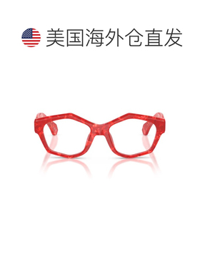 自营alain mikli红色A03546醋酸几何太阳镜-红色 美国奥莱直发