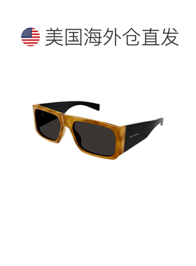 自营saint laurentSL635ACETATE 005 Brown Havana/Black/Black -