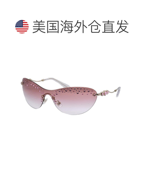 自营Swarovski  SK 7023 40138D 37mm Womens Irregular Sunglass