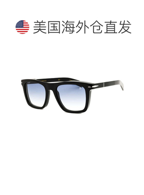 自营david beckhamDB 7000/S 0BSC 08黑色银色/深蓝色渐变-黑色银