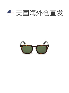 自营tom fordFt0751 Classic Square Frame Sunglasses - grey 美