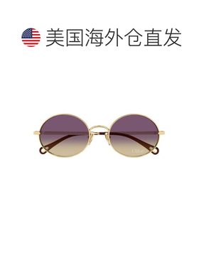 自营Ch0326S Aly – Linea Chloe Oval Gold Metal Frame Sunglas