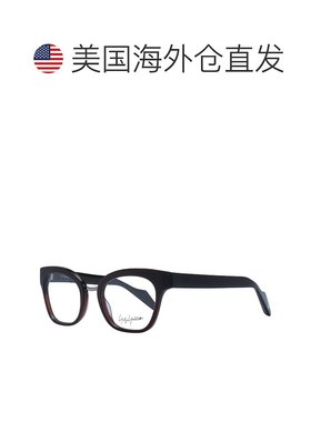 自营yohji yamamoto山本耀司中性款眼镜架-棕色 美国奥莱直发