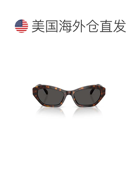 自营swarovski0Sk6048 Angular Tortoiseshell Sunglasses with C