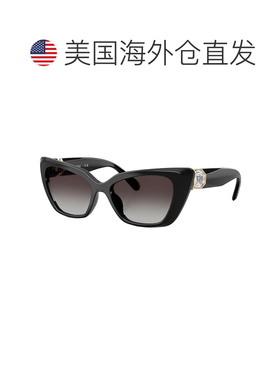 自营Swarovski  SK 6047 10018G 54mm Womens Cat-Eye Sunglasses