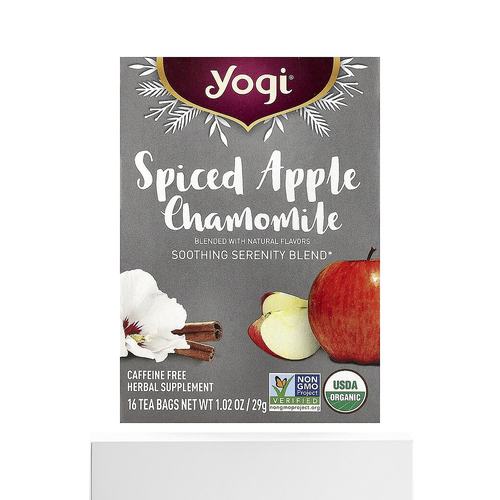 香港直邮约琪,Spiced Apple Chamomile, Caffeine Free, 16 Tea B - 图3