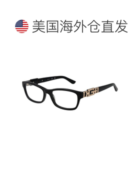 自营Guess Acetate Glasses Women's (Frames) - black 美国奥莱