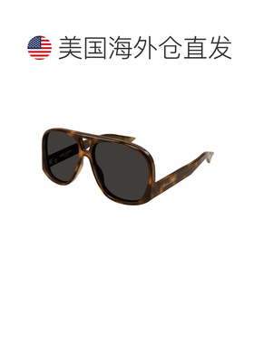 自营Saint Laurent Sunglasses Aviator Full Rim, Shiny Medium