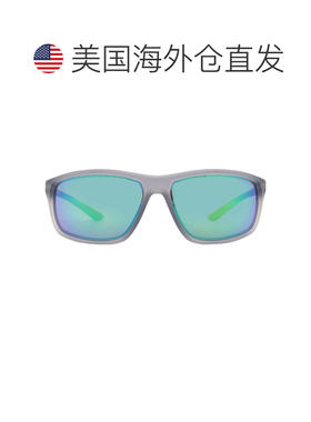 自营Nike Green Mirror Wrap Men's Sunglasses NIKE ADRENALINE