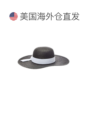 美国直邮自营Bruno Magli太阳帽-黑色 美国奥莱直发草帽