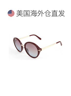 自营Swarovski Women's 52 mm Red Sunglasses - shiny bordeaux