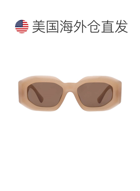 自营Versace Brown不规则男士太阳镜VE4425U 546773 53 - multi