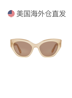 自营salvatore ferragamoFerragamo Brown Cat Eye Ladies Sungla