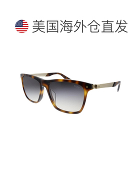 自营BMW  BW 0002-H 53B Unisex Square Sunglasses - blonde hav