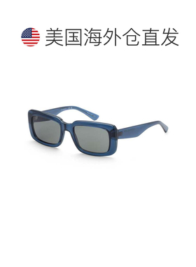 自营Karl Lagerfeld Women's 54 mm Blue Sunglasses - blue 美国