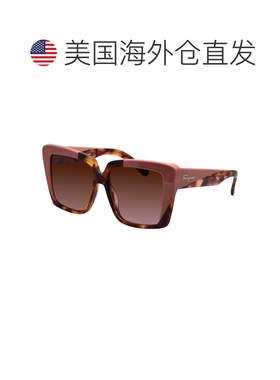 自营Salvatore Ferragamo  SF 1060S 641 55mm Womens Square Sun