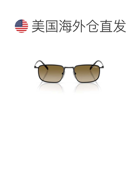 自营prada0pr D52s Square Metal Frame Sunglasses - white 美国