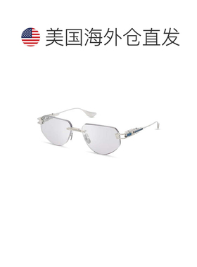 自营Dita Sunglasses Geometric Rimless, Yellow Gold And Black