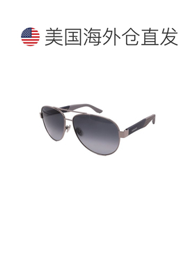 自营salvatore ferragamo菲拉格慕男士62毫米太阳镜-黑色 美国奥