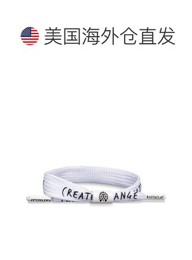 自营 Rastaclat 原创手工组装白色 Create Change 可调节单蕾丝手