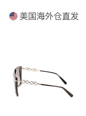 自营Salvatore Ferragamo SF 1041S 001 女士方形太阳镜 - 黑色