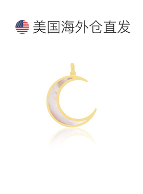 自营the loveryMother of Pearl Crescent Moon Charm - mother o
