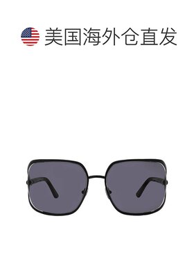 自营Tom Ford Goldie Smoke Rectangular Ladies Sunglasses FT10
